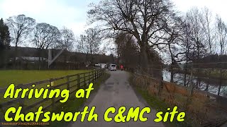 Arriving at CHATSWORTH CARAVAN amp MOTORHOME CLUB SITE  2nd January 2019 [upl. by Adnamra]