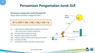 Geosat 2021  06  Sistem SLR dan LLR [upl. by Amsirac]