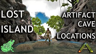 All Ark Lost Island Artifact Cave Entrance Locations [upl. by Killion2]