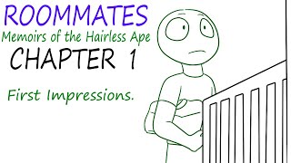 Roommates Memoirs Of The Hairless Ape A FNAF AU Chapter  1  First Impressions [upl. by Tess]