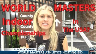 WMA Masters Indoor World Championships  Gainesville Florida 2025 Masters Sprinting Masters Track [upl. by Glori762]