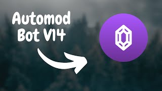 AutoMod Discord Bot V14  Anti Raid and Badword  Without Coding [upl. by Nabi8]