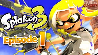 NEW Splatoon Game  Splatoon 3 Gameplay Walkthrough Part 1  Story Mode The Crater 100 [upl. by Dettmer]