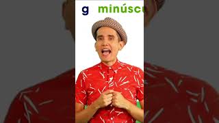 La letra G minúscula 🦍 123andres cancionesdivertidas musicainfantil musicaparaniños shortsvideo [upl. by Nodnrb74]