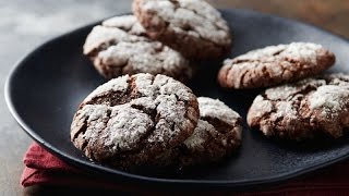 Easy Chocolate Crinkle Cookies [upl. by Adall]