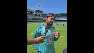 Babar sy nahi sab se Mashwra Lunga  M Rizwan media talk at MCG [upl. by Eyaf]