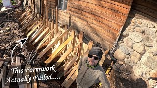 Main house renovation ep4  Workshop Area Foundation Finish [upl. by Afrikah]