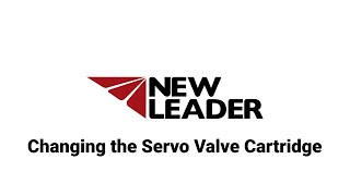 Service Tip How to Change a Servo Valve Cartridge  New Leader [upl. by Eislrahc28]