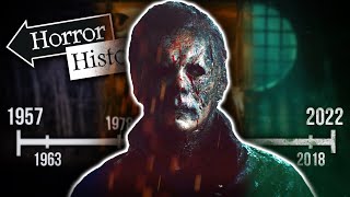 Halloween The Complete History of Michael Myers 40 Year Timeline  Horror History [upl. by Kristina111]