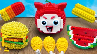 Best of LEGO COOKING videos  Lego Stop Motion Cooking amp LEGO ASMR Compilation in real life 4 [upl. by Volney457]