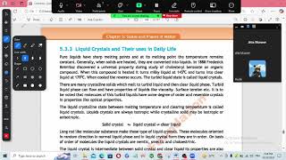 Liquid Crystal and their uses in daily life  Chemistry 11 [upl. by Atinnor]