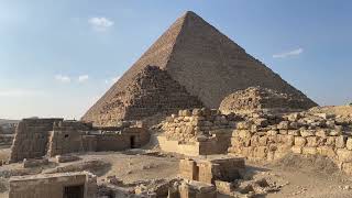 A tour of the Great Pyramid of Giza  Pyramid of Cheops aka Khufu  Trip to Kairo Egypt 2021 [upl. by Aric]