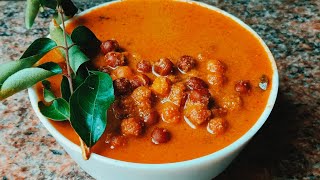 சிக்கன் கிரேவி டேஸ்டல சுண்டல் கிரேவி Channa Gravy Tasty Veg Gravyin Tamil [upl. by Ciri514]