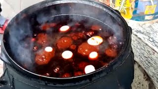 የዶሮ ወጥ አሰራር  How to make Ethiopian Food quotDoro Wotquot [upl. by Enitsrik]