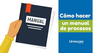 Cómo hacer un manual de procesos [upl. by Goldia]