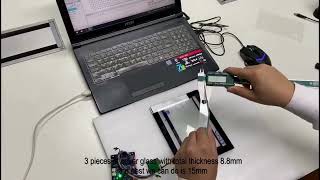 Functional testing of 7inch industrial capacitive touch screen panel [upl. by Tracie]