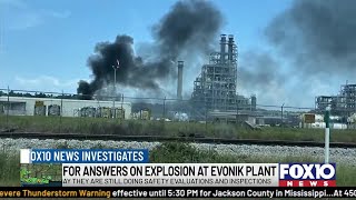 FOX10 Investigates Evonik officials report ‘staggered startup’ since explosion [upl. by Enirahtak]