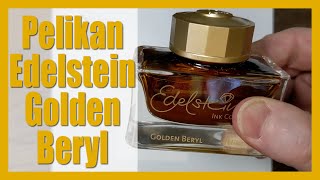 Pelikan Golden Beryl writing sample [upl. by Martyn]