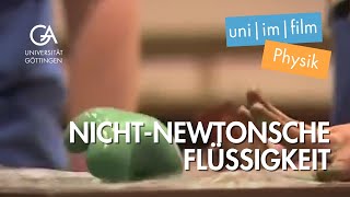 Zauberhafte Physik NichtNewtonsche Flüssigkeit [upl. by Archangel134]