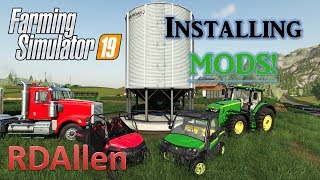 How to Easily Install Mods in Farming Simulator 19 [upl. by Nixie]