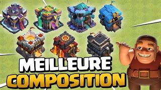 Les Meilleures Compositions pour Chaque HDV sur Clash of Clans  version Clashoween [upl. by Lucilia]