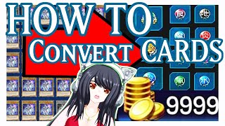 Yugioh Duel links for Beginners 2020  How to Convert and Batch convert Cards stones jewels gold [upl. by Henryk]