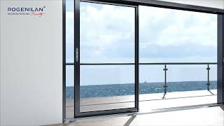 Aluminium alloy sliding door installation video [upl. by Adiela419]