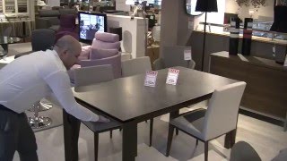 Calligaris Extending Table Demonstration [upl. by Ynneb249]