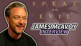 James McAvoy interview quotSpeak No Evilquot [upl. by Mide]