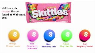 ALL SKITTLES FLAVORS [upl. by Adamsun]