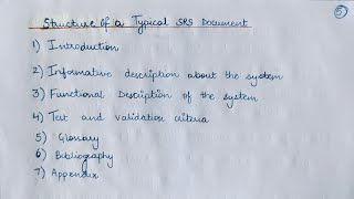 Types of Documentation in System Analysis and Design  System Requirement Specification [upl. by Dhaf]