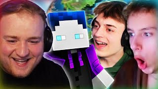 XXL MINECRAFT WETTRENNEN gegen BASTIGHG HUGO WICHTIGER amp CO [upl. by Magnum]