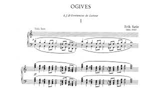 Erik Satie 1886 Ogive n°1 [upl. by Akvir]