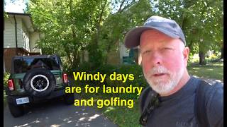 Wind Laundry and Golf Embracing Lifes Unpredictable Moments [upl. by Buyer]