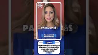 quotXiomara Castro nos dejó en vergüenza en la asamblea general de la ONUquot asegura diputada del PNH [upl. by Wexler22]