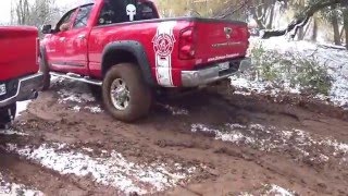 Dodge Ram 2500 Power Wagon Offroad slip and slide ALLEE I HO [upl. by Stefania192]