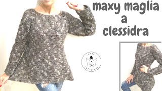 TUTORIAL Maxy maglia a clessidra maglia curvylafatatuttofare [upl. by Gavan]