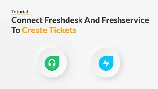 Quickwork  Tutorial Send Freshdesk Tickets To Freshservice [upl. by Llerol]