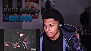 KYRO REACTS TO JUICE WRLD  BIG DOG JUICE WRLD REACTION [upl. by Kleeman]