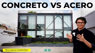 Concreto vs Acero Ventajas y Desventajas en Arquitectura  Obras Ajenas  Estudio Dara [upl. by Ammamaria]