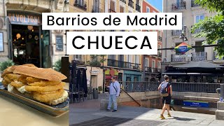 CHUECA dónde pasear comer y pasar el rato  Barrios de Madrid [upl. by Adhern]