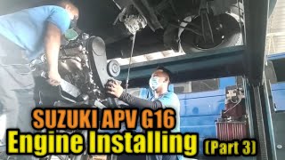 SUZUKI APV G16 ENGINE Overhauling and Process [upl. by Mihsah26]