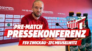 FSV TV  AUSBLICK Pressekonferenz vor dem Heimspiel gegen den ZFC Meuselwitz [upl. by Carlin]