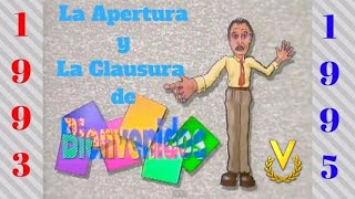 La Apertura y La Clausura de Bienvenidos de Venevisión 19931995 [upl. by Aisela881]