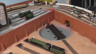 Fitting a Peco turntable and a Expo motor to my layout Part 2 [upl. by Calabrese]