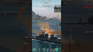 Warships🏴‍☠️  Brawl Pommern likes collateral worldofwarships wows cqc [upl. by Maupin]