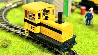 HOn30 Micro Layout  Just A4 in size Perfect for your desk Minitrains Plymouth Narrow Gauge [upl. by Ymij]