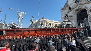 IMPRESIONANTE SALIDA  Cristo Yacente El Calvario Viernes Santo 2024 [upl. by Gibb]