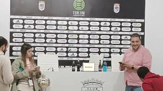 🎙️ RUEDA DE PRENSA  📆 JORNADA 9  ⚔️ CD BADAJOZ 🆚 CD EXTREMADURA [upl. by Tnayrb]