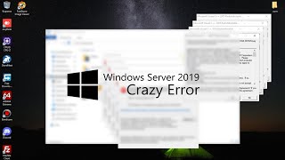 Windows Server 2019 Crazy Error 1440x900x60fps  used premiere pro [upl. by Durst232]